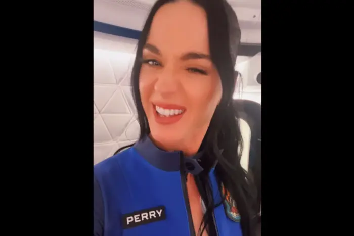Katy Perry in space