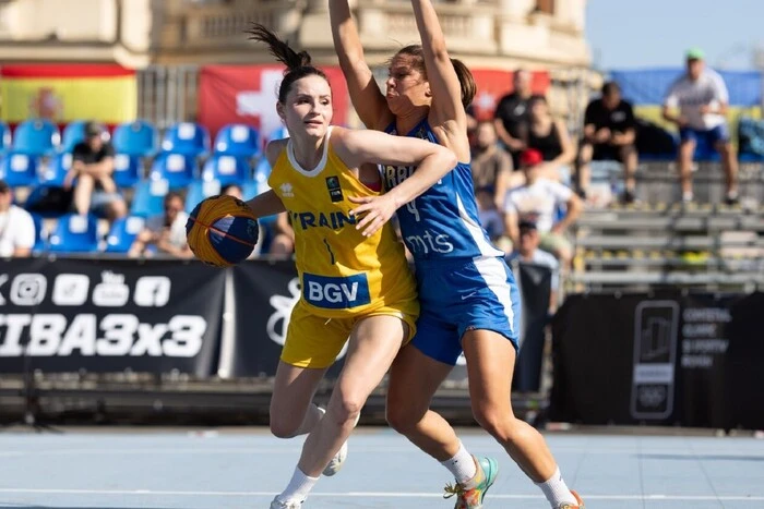 Die Nationalmannschaft der Ukraine nimmt an der Frauenserie im Basketball 3x3 teil