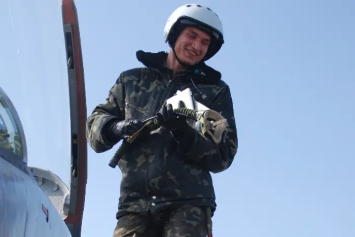 Ustimenko war Kurskollege von Juss: Foto des F-16-Piloten, der in dieser Nacht starb