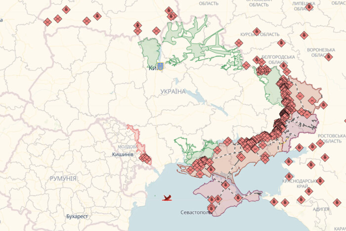Онлайн-карта бойових дій в Україні на 2 червня: ситуація на фронті