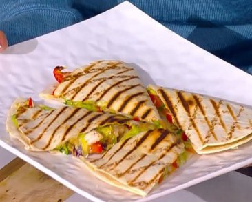 Hearty Mexican Breakfast: Chicken Quesadilla