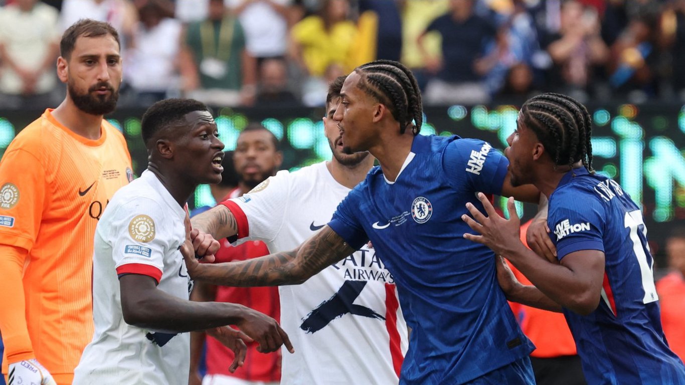 The Club World Cup final ended in scandal as players nearly fought
