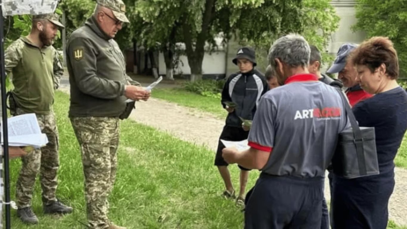 The TCC employee beaten — a mobilized man died in Kyiv region