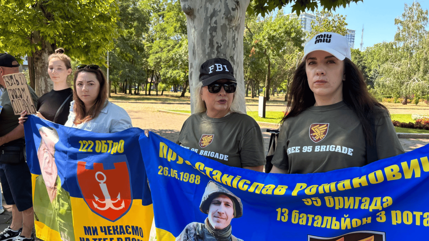 In Odesa, a reminder about the missing and captured soldiers - photo report
